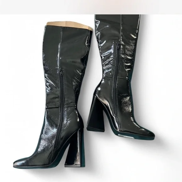 ASOS Black Heeled Boots - Picture 4 of 8